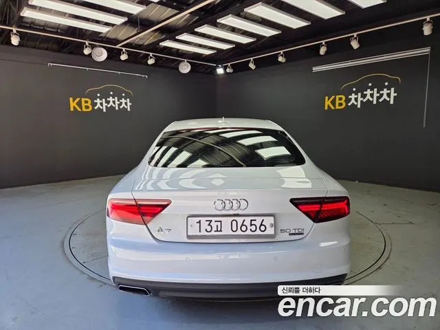 AUDI A7 2016 — 98 801 км, белый, Корея — под ключ — фото 4