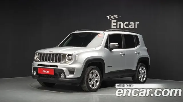 JEEP RENEGADE 2021 — 11 814 км, серебристо-серый, Корея — под ключ — фото 1