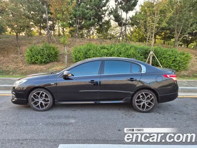 RENAULT KOREA SM5 PLATINUM 2014 — 142 000 км, чёрный, Корея — под ключ — фото 3