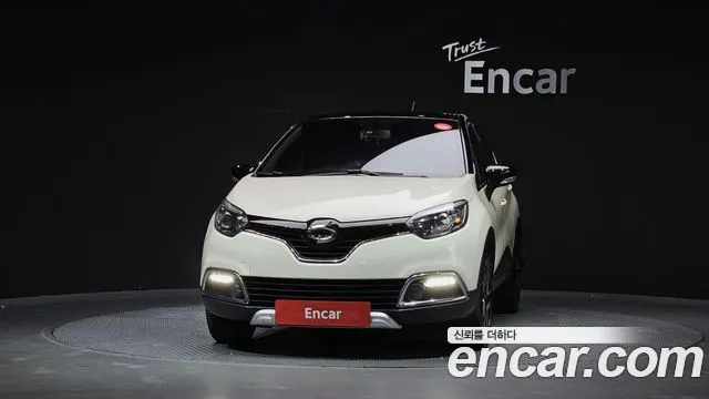 RENAULT KOREA QM3 2015 — 147 569 км, белый-перламутр, Корея — под ключ — фото 3