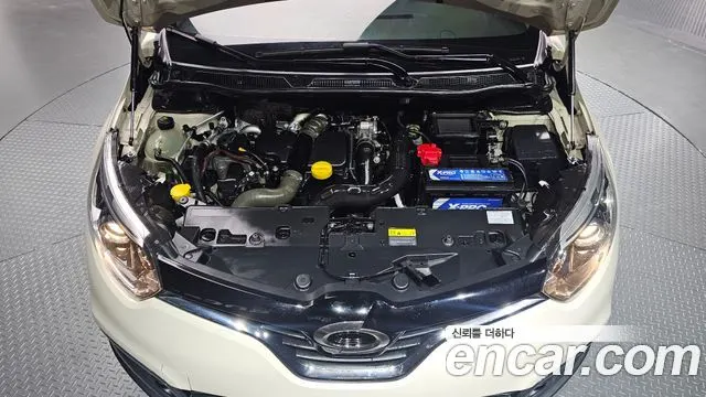 RENAULT KOREA QM3 2015 — 147 569 км, белый-перламутр, Корея — под ключ — фото 6
