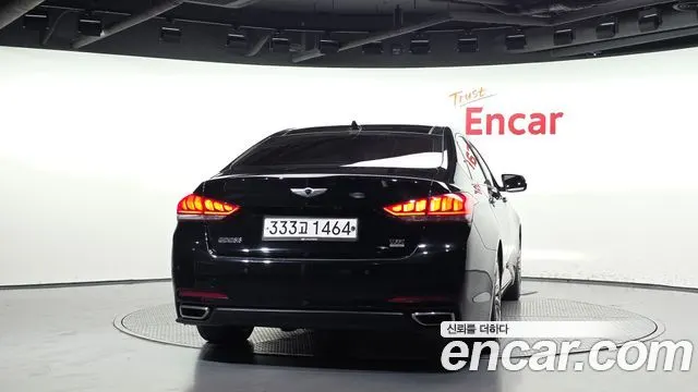 HYUNDAI GENESIS DH 2016 — 218 450 км, чёрный, Корея — под ключ — фото 4