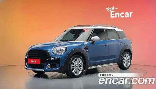 MINI COOPER COUNTRYMAN 2020 — 38 105 км, синий, Корея — под ключ — фото 2