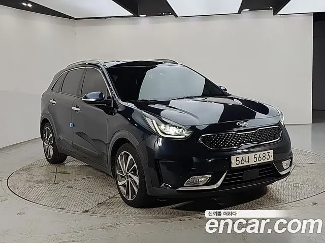 KIA NIRO 2018 — 140 408 км, синий, Корея — под ключ — фото 2