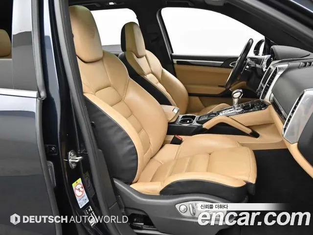 PORSCHE CAYENNE 2015 — 120 742 км, синий, Корея — под ключ — фото 9