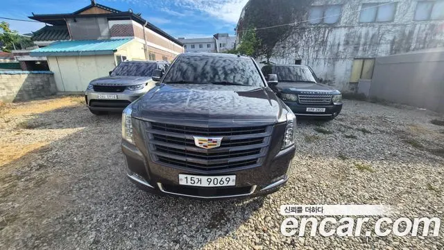 CADILLAC ESCALADE 2018 — 120 700 км, серый, Корея — под ключ — фото 12