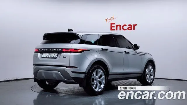 LAND ROVER RANGE ROVER EVOQUE 2020 — 30 479 км, серебристый, Корея — под ключ — фото 1