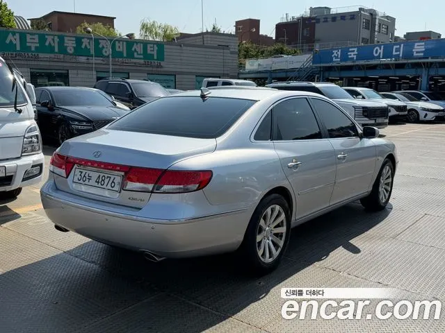 HYUNDAI GRANDEUR NEW LUXURY 2009 — 155 900 км, серебристый, Корея — под ключ — фото 2
