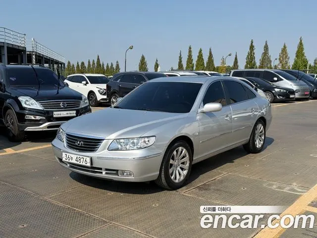 HYUNDAI GRANDEUR NEW LUXURY 2009 — 155 900 км, серебристый, Корея — под ключ — фото 12