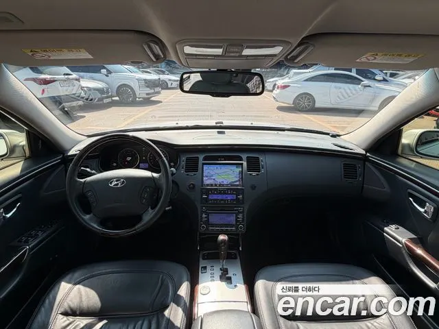 HYUNDAI GRANDEUR NEW LUXURY 2009 — 155 900 км, серебристый, Корея — под ключ — фото 7