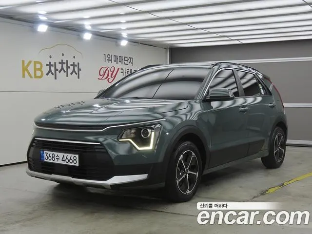 KIA NIRO 2022 — 100 505 км, тёмно-зелёный, Корея — под ключ — фото 12