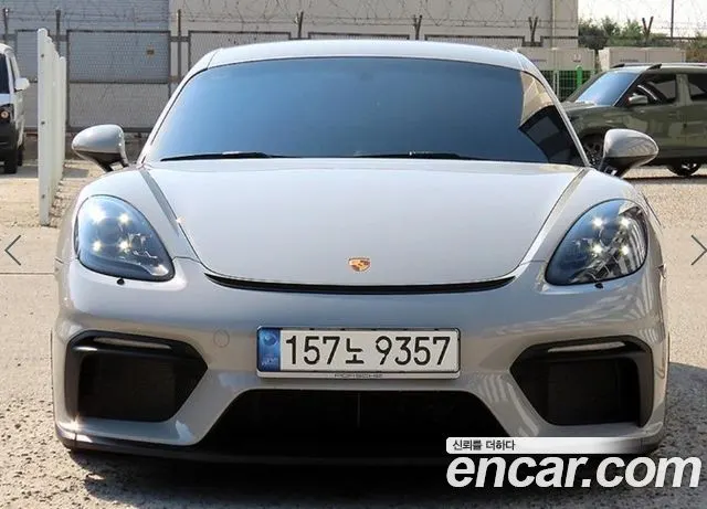 PORSCHE 718 CAYMAN 2023 — 22 351 км, серебристо-серый, Корея — под ключ — фото 11