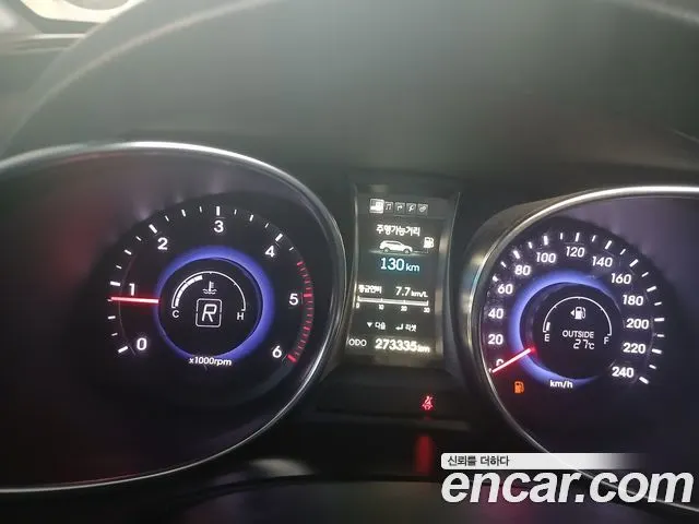 HYUNDAI MAXCRUZ 2016 — 273 335 км, чёрный, Корея — под ключ — фото 8