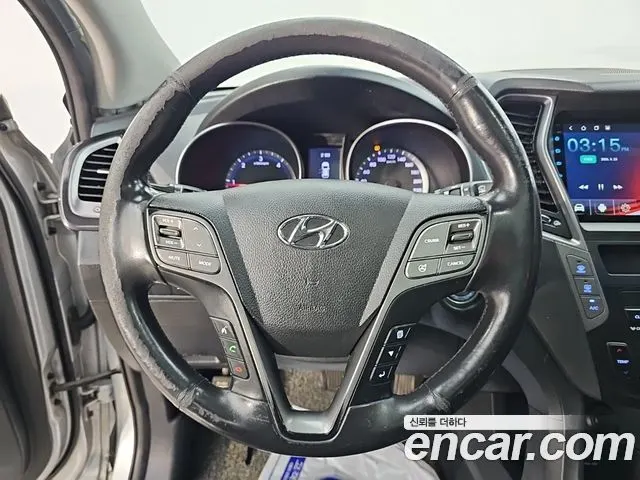 HYUNDAI MAXCRUZ 2014 — 180 000 км, серебристо-серый, Корея — под ключ — фото 9