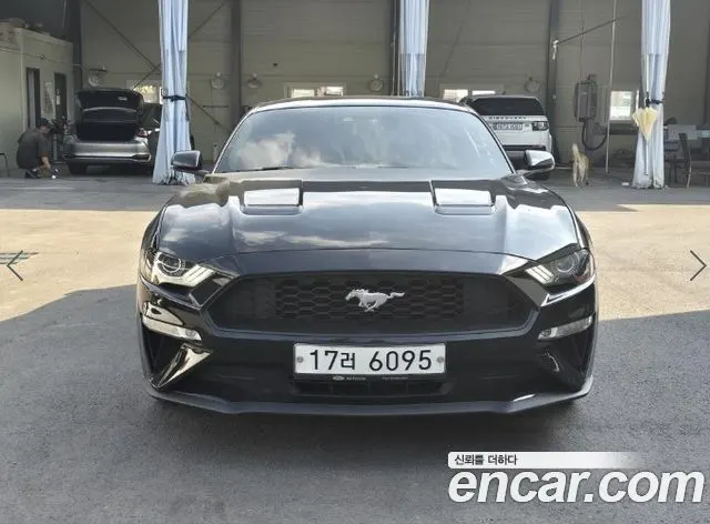 FORD MUSTANG 2019 — 94 885 км, чёрный, Корея — под ключ — фото 2