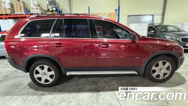 VOLVO XC90 2005 — 180 000 км, бордовый, Корея — под ключ — фото 6