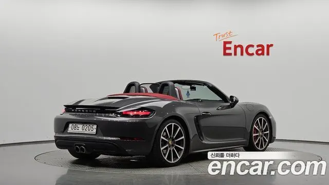 PORSCHE 718 BOXSTER 2017