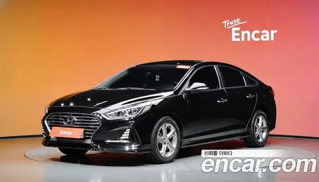 HYUNDAI SONATA 2019 — 114 228 км, чёрный, Корея — под ключ — фото 2