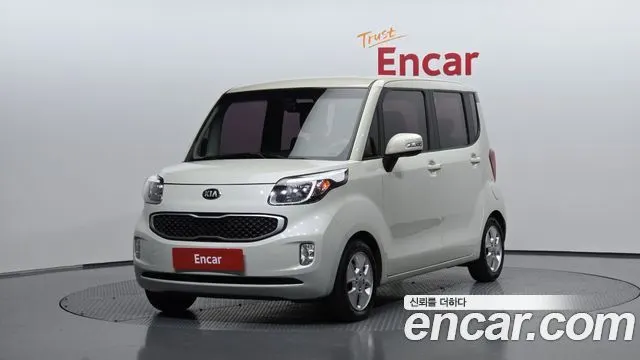 KIA RAY 2016 — 195 056 км, белый-перламутр, Корея — под ключ — фото 1