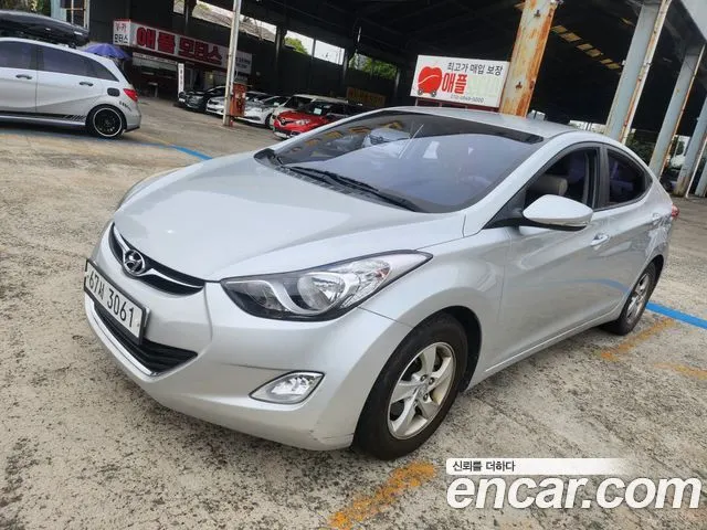 HYUNDAI AVANTE 2012 — 132 548 км, серебристый, Корея — под ключ — фото 12