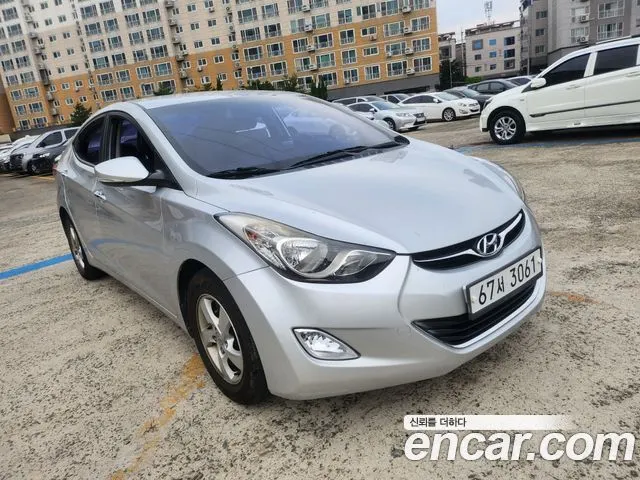 HYUNDAI AVANTE 2012 — 132 548 км, серебристый, Корея — под ключ — фото 3