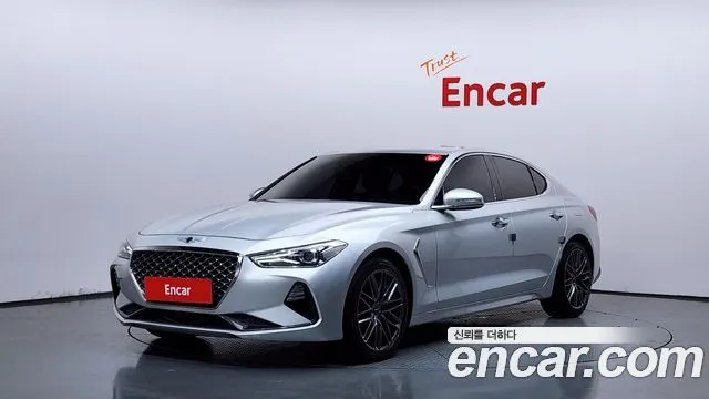 GENESIS G70 2019 — 192 318 км, серебристый, Корея — под ключ — фото 1