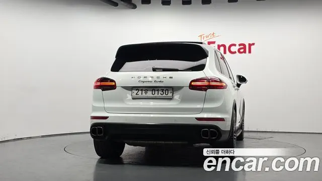 PORSCHE CAYENNE 2016 — 127 266 км, белый, Корея — под ключ — фото 4