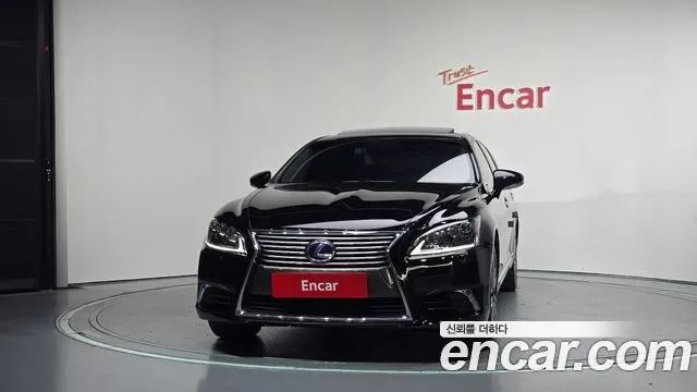 LEXUS LS600HL 2014 — 188 317 км, чёрный, Корея — под ключ — фото 3