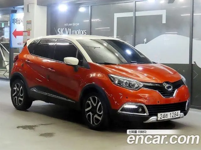 RENAULT KOREA QM3 2015 — 116 192 км, оранжевый, Корея — под ключ — фото 11