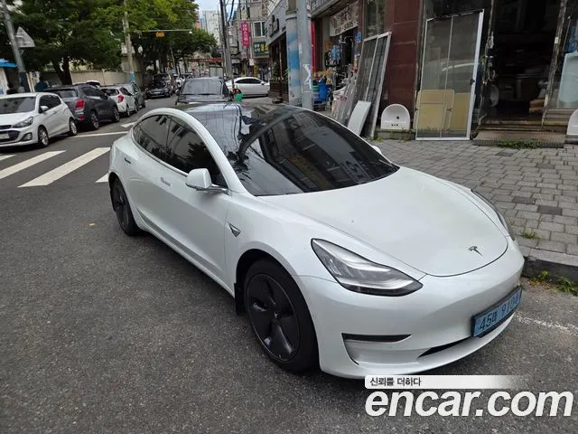 TESLA MODEL 3 2020 — 155 000 км, белый, Корея — под ключ — фото 3