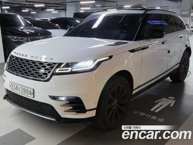 LAND ROVER RANGE ROVER VELAR 2019 — 103 150 км, белый, Корея — под ключ — фото 1