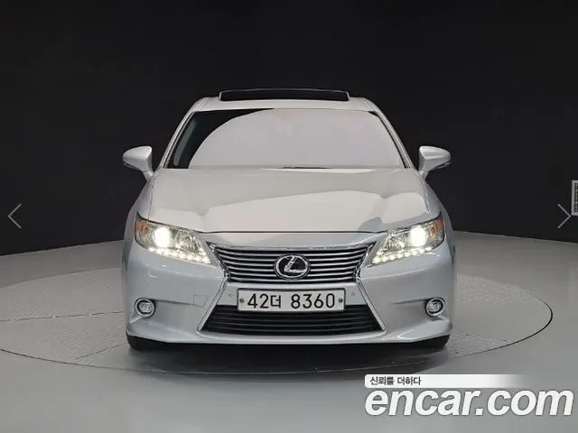 LEXUS ES350 2014 — 52 140 км, серебристый, Корея — под ключ — фото 2