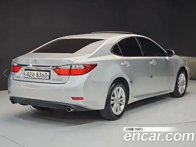 LEXUS ES350 2014 — 52 140 км, серебристый, Корея — под ключ — фото 4