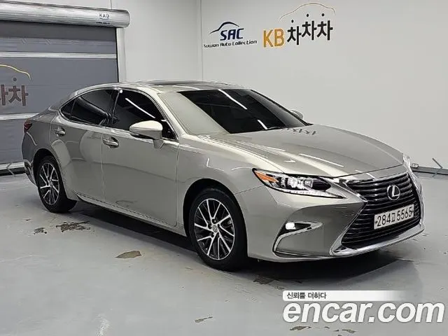 LEXUS ES350 2018 — 49 168 км, серый, Корея — под ключ — фото 4