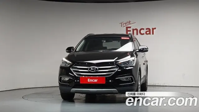 HYUNDAI SANTA FE 2018 — 175 346 км, чёрный, Корея — под ключ — фото 3