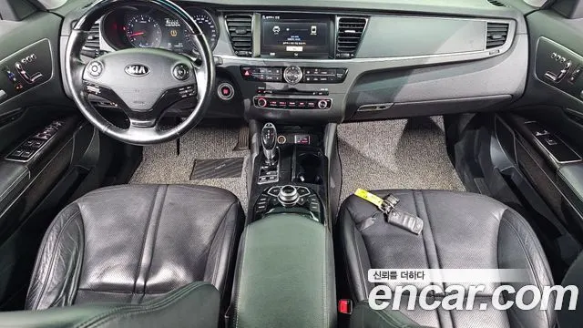 KIA K9 2014 — 142 001 км, чёрный, Корея — под ключ — фото 7