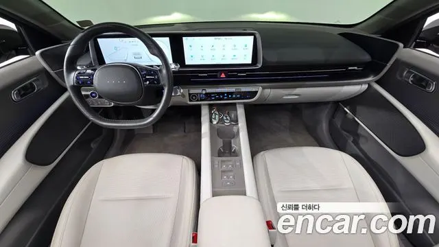 HYUNDAI IONIQ 6 2023 — 82 995 км, тёмно-зелёный, Корея — под ключ — фото 7