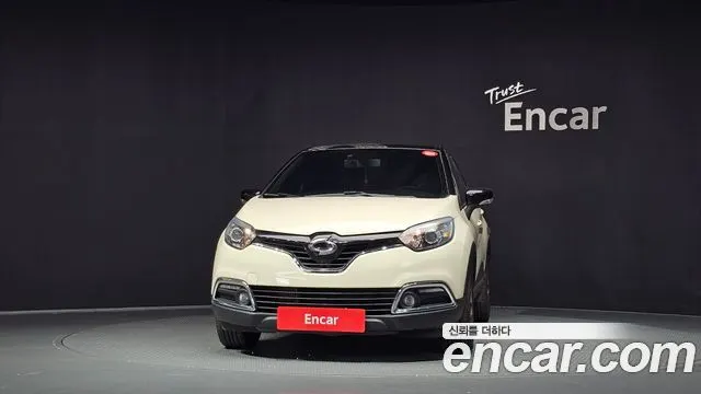 RENAULT KOREA QM3 2015 — 73 646 км, белый-перламутр, Корея — под ключ — фото 3