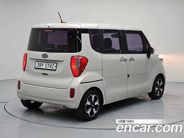 KIA RAY 2012 — 157 850 км, белый-перламутр, Корея — под ключ — фото 4