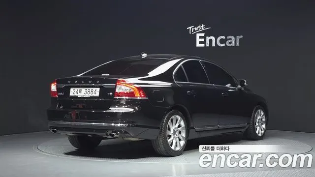 VOLVO S80 2015 — 138 317 км, коричневый, Корея — под ключ — фото 2