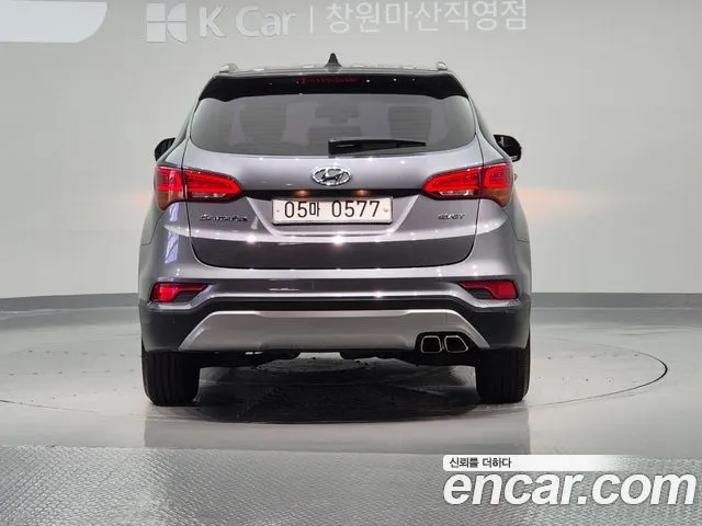 HYUNDAI SANTA FE 2016 — 68 345 км, серебристо-серый, Корея — под ключ — фото 7