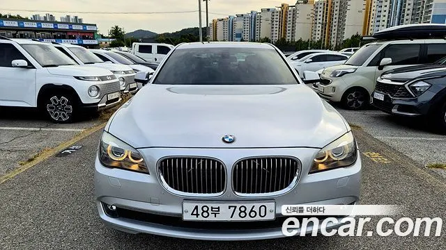 BMW 7 SERIES 2010 — 94 518 км, серебристый, Корея — под ключ — фото 3