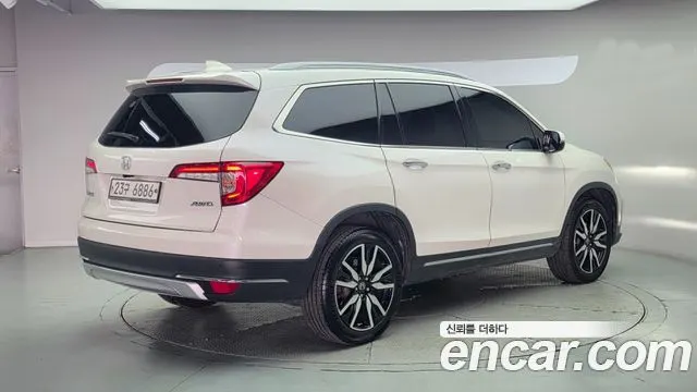 HONDA PILOT 2019 — 101 065 км, белый, Корея — под ключ — фото 2