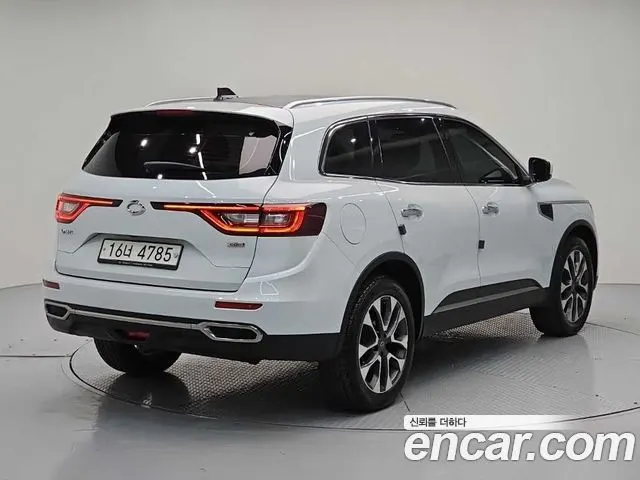 RENAULT KOREA QM6 2019 — 239 895 км, белый, Корея — под ключ — фото 4
