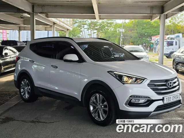 HYUNDAI SANTA FE 2016 — 36 768 км, белый, Корея — под ключ — фото 2