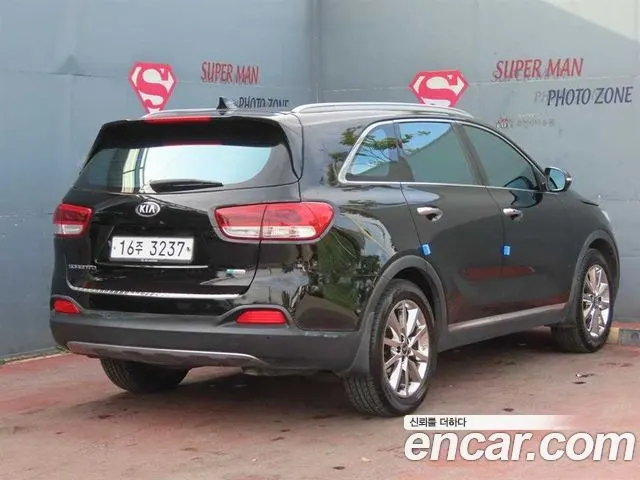 KIA SORENTO 2015 — 129 037 км, чёрный, Корея — под ключ — фото 3