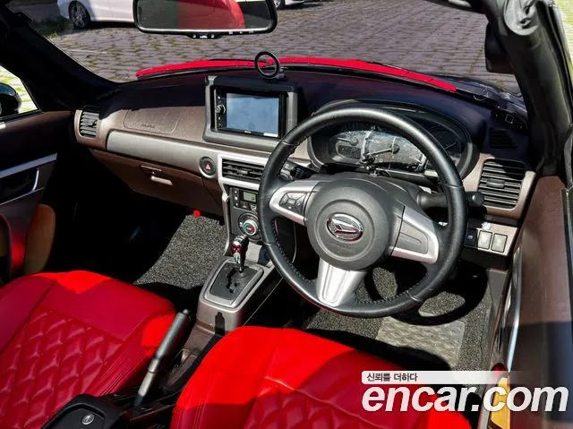 DAIHATSU COPEN 2016 — 146 465 км, тёмно-зелёный, Корея — под ключ — фото 5