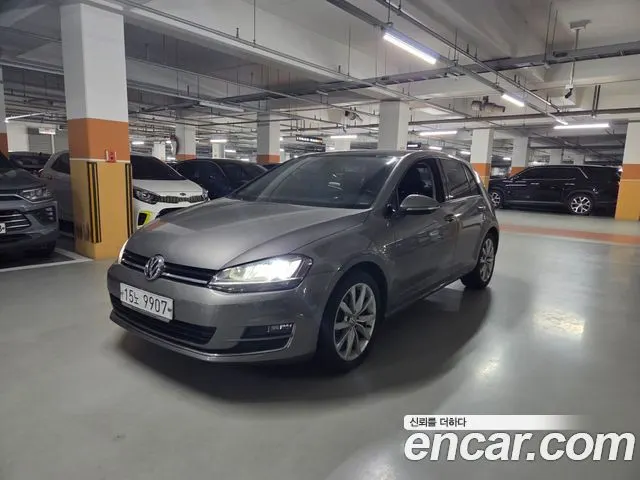 VOLKSWAGEN GOLF — из Кореи под ключ