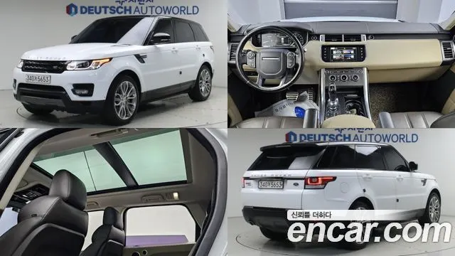 LAND ROVER RANGE ROVER SPORT — из Кореи под ключ