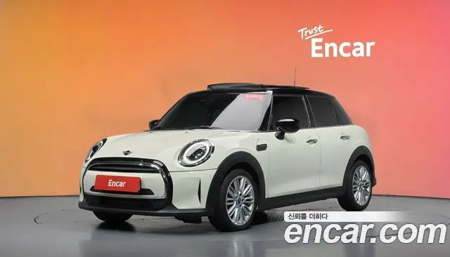 MINI COOPER 2022 — 12 784 км, белый-перламутр, Корея — под ключ — фото 2